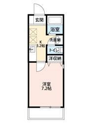 Ｅｓｐｒｉｄｅ 203号室 間取り