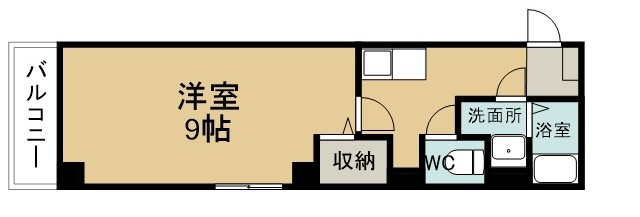 ＢｅｌｌｅＡｕｂｅ大久保 104号室 間取り