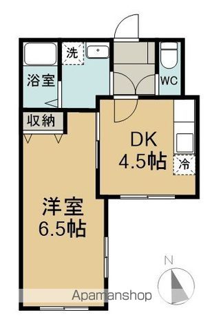 ＢｅｌｌｅＡｕｂｅ大久保 304号室 間取り