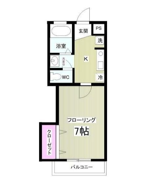 ステージア２１ 304号室 間取り