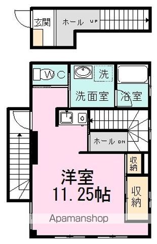 森ビル 301号室 間取り