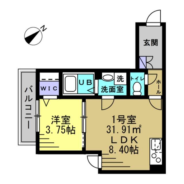 ＡＪ津田沼Ⅴ 101号室 間取り