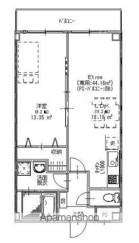 ソリス緑が丘 311号室 間取り