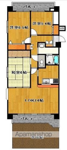 Ｃｏｚｙ緑が丘 B101号室 間取り