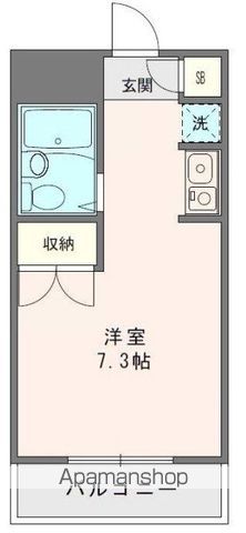 メゾンロートレック 105号室 間取り