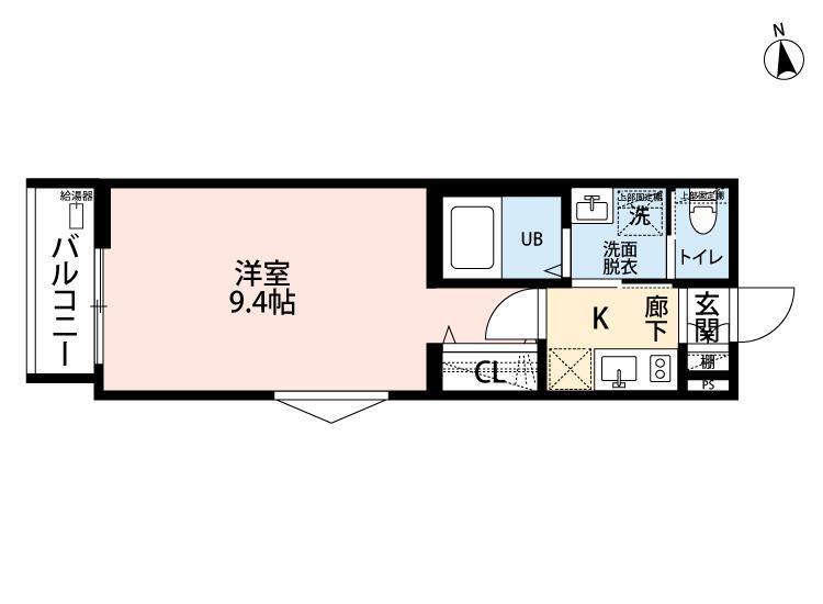 エフマーレ 301号室 間取り