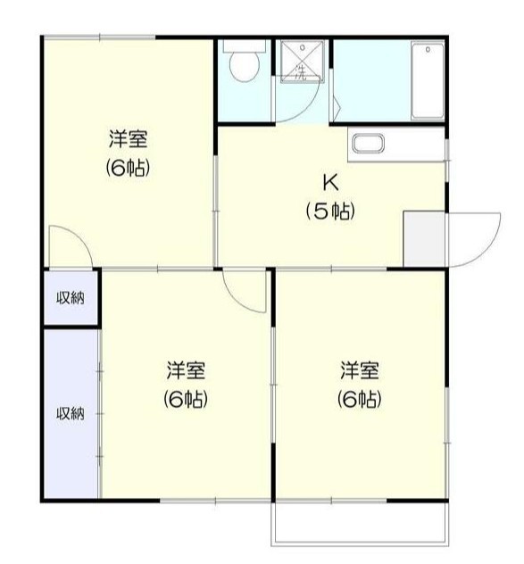 メゾンクリスタルⅡ 201号室 間取り