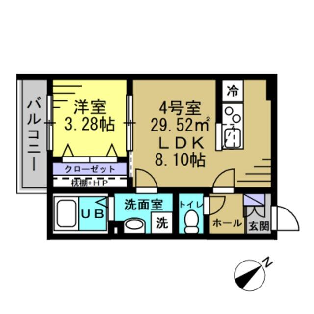 ＡＪ津田沼Ⅴ 304号室 間取り