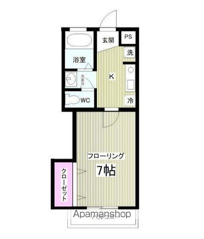 ステージア２１ 304号室 間取り