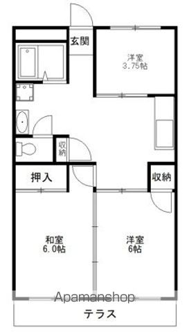 メゾンリッシュ 103号室 間取り