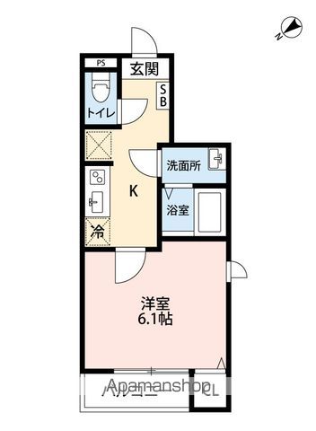 レガーロ藤崎 101号室 間取り