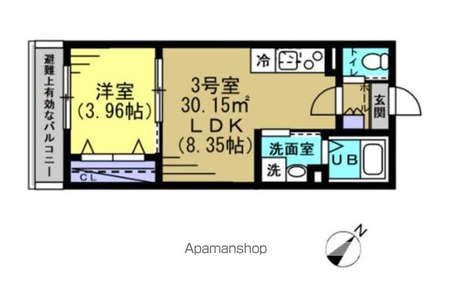 ＡＪ八千代緑が丘 303号室 間取り