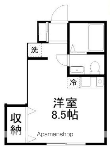 Ｓａｎａ　Ｒｅｓｉｄｅｎｃｅ 101号室 間取り