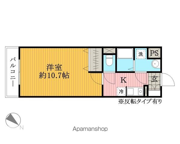 エトワール久保田 213号室 間取り