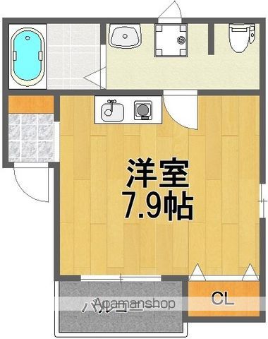 オコナ津田沼 201号室 間取り