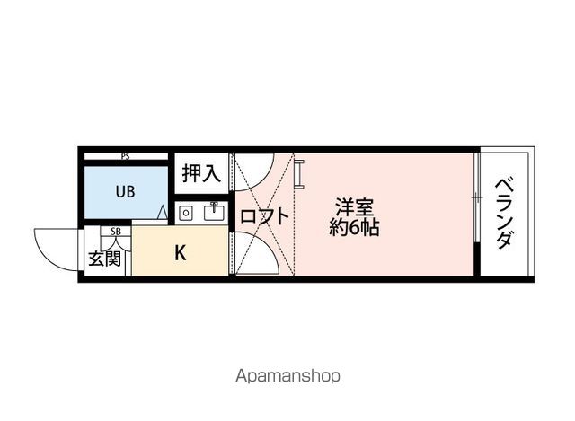マ・メゾン津田沼 102号室 間取り