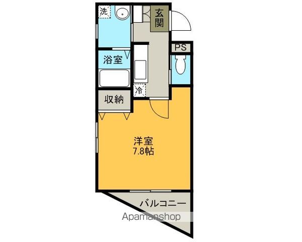 Ｇ・ＳＴＡＲマンション 501号室 間取り