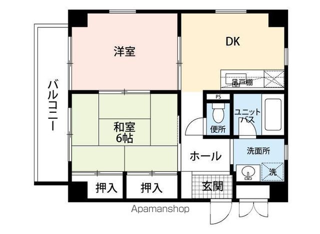 トータロー習志野ビル 401号室 間取り