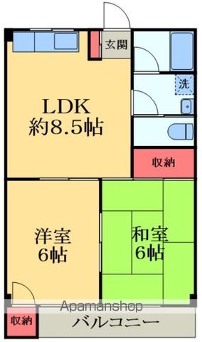 ＫＩハイム 103号室 間取り
