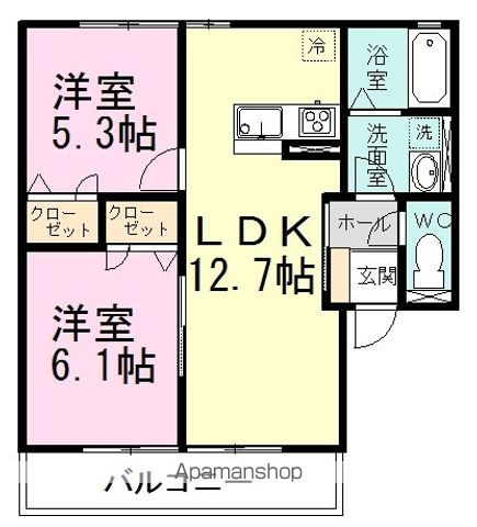 ｐｈｅａｓａｎｔ　ｖｉｌｌａ（フェザント　ヴィラ） 間取り