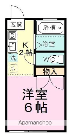 サンハイツ中田 間取り