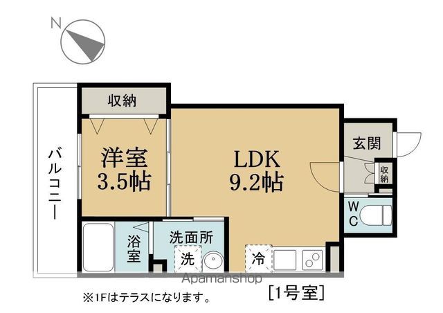 ＭＯＥＮＤＯＮ 間取り
