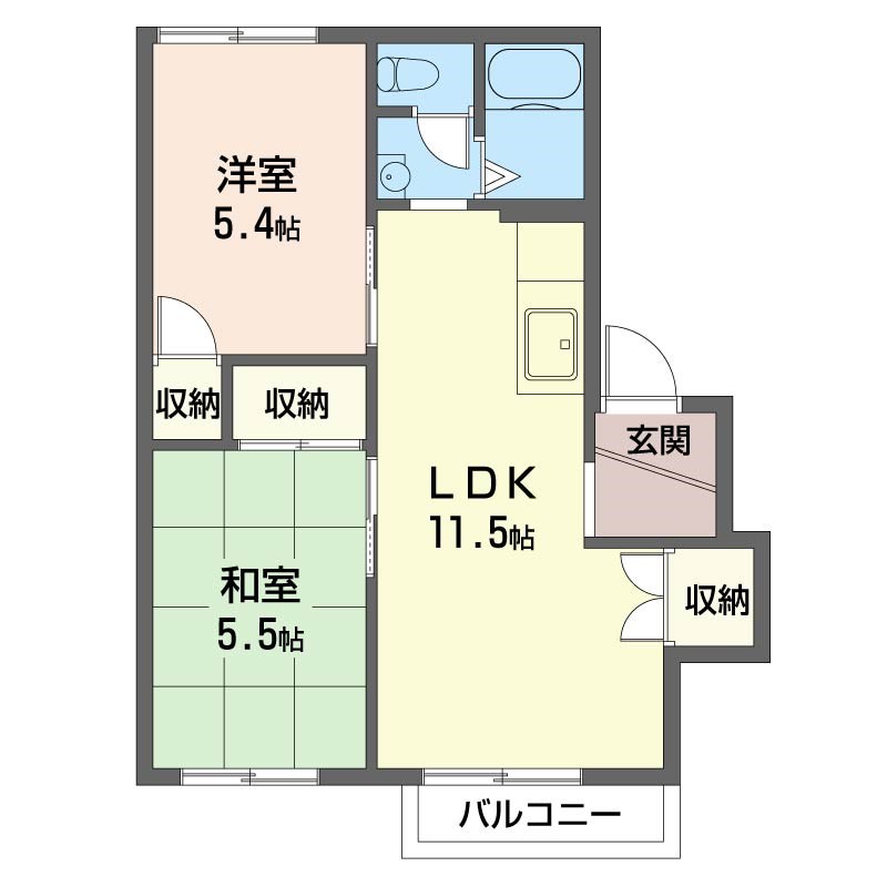 ヴェルドミール中原 間取り
