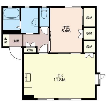長谷戸ハイツB 間取り
