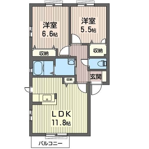 堂の後ハウス 間取り