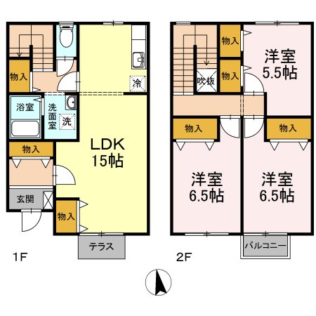 ウエストパレス 間取り