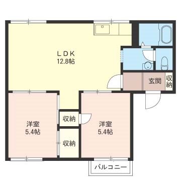 清水ハイムＢ 間取り