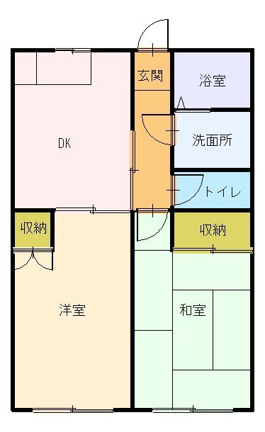 サングレースＡ 間取り