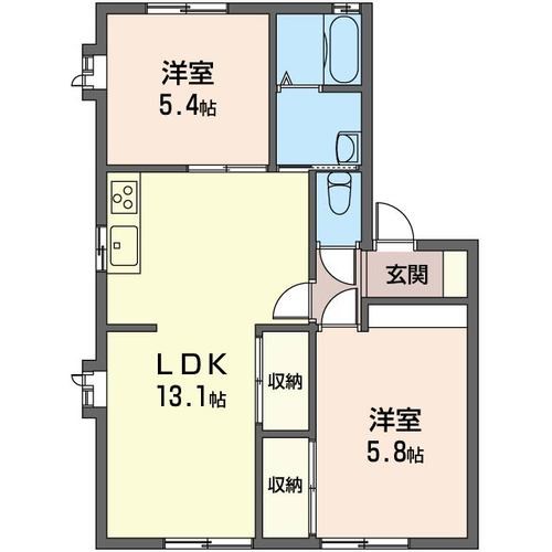 サンハイムＳⅡ 間取り