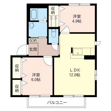 プレザントハイムＡ 間取り