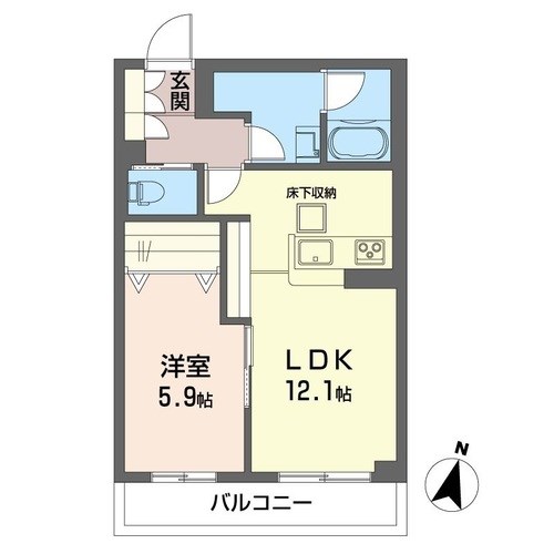 リラフォート南林間 間取り