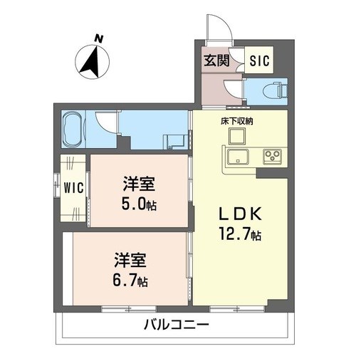 リラフォート南林間 間取り