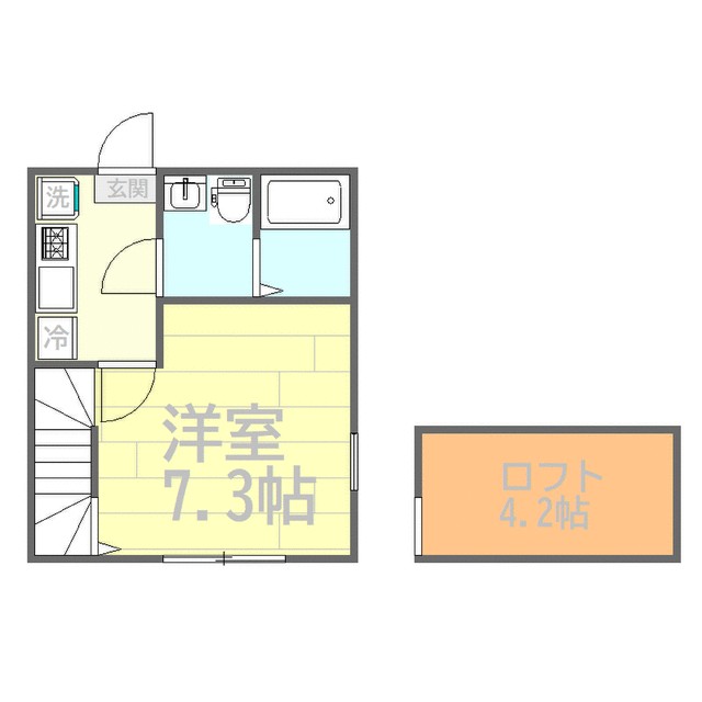 トレスコーマ２ｎｄ 間取り