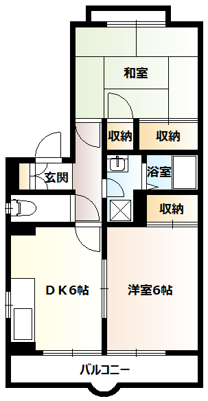 ドミ・クレイン 間取り