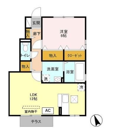 夢 間取り