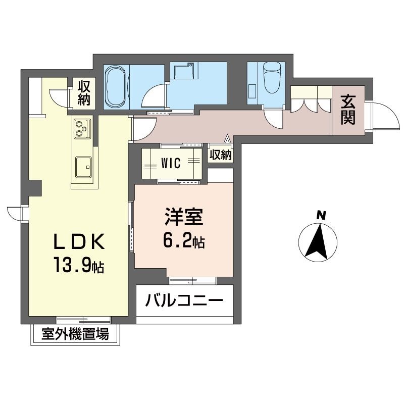 エルミタージュⅡ 間取り