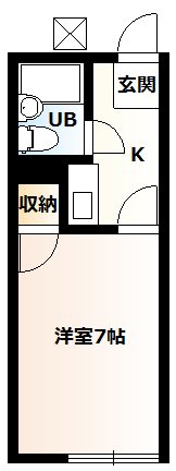 スカイハイツ 間取り