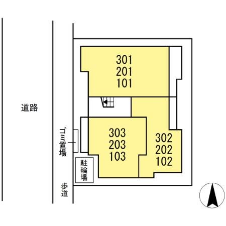 ボヌール 地図（共通）