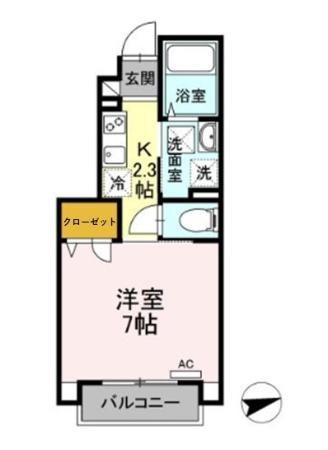 コーポマルスギ 間取り