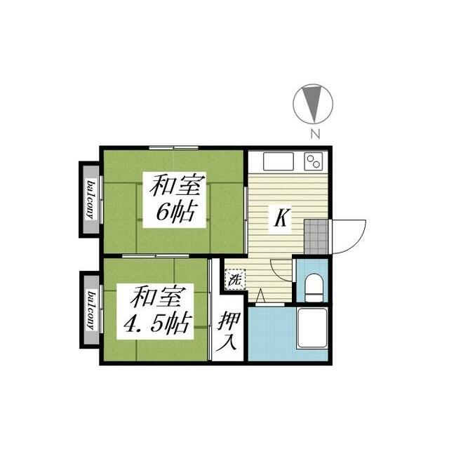 ヴィラＫ＆Ｍ 間取り