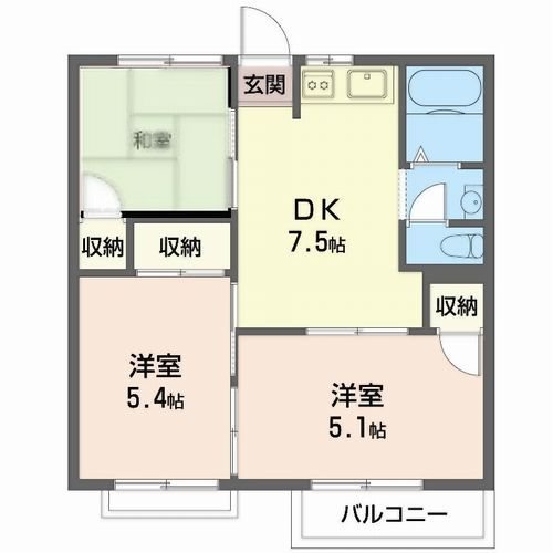 クレールメゾンＳ 間取り