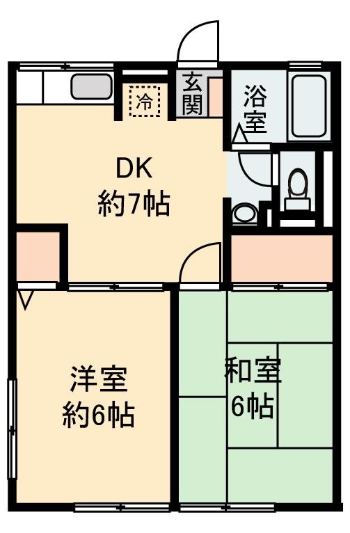 ファミールB 間取り