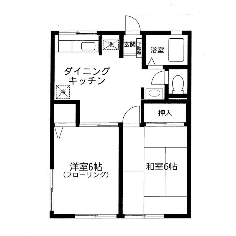 ファミールＡ 間取り