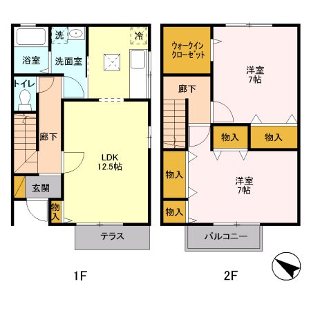 シャルマンＳＡＴＯＨ 間取り