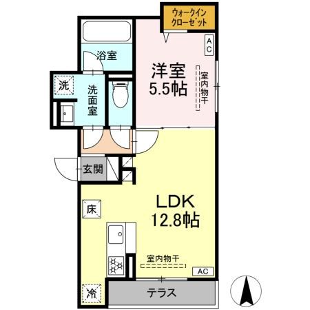 ブリューエン河原口 間取り