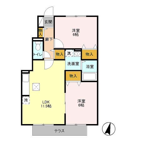 ヴィーベルＫ３ 間取り